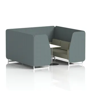 Brixworth Booth in Two Tone