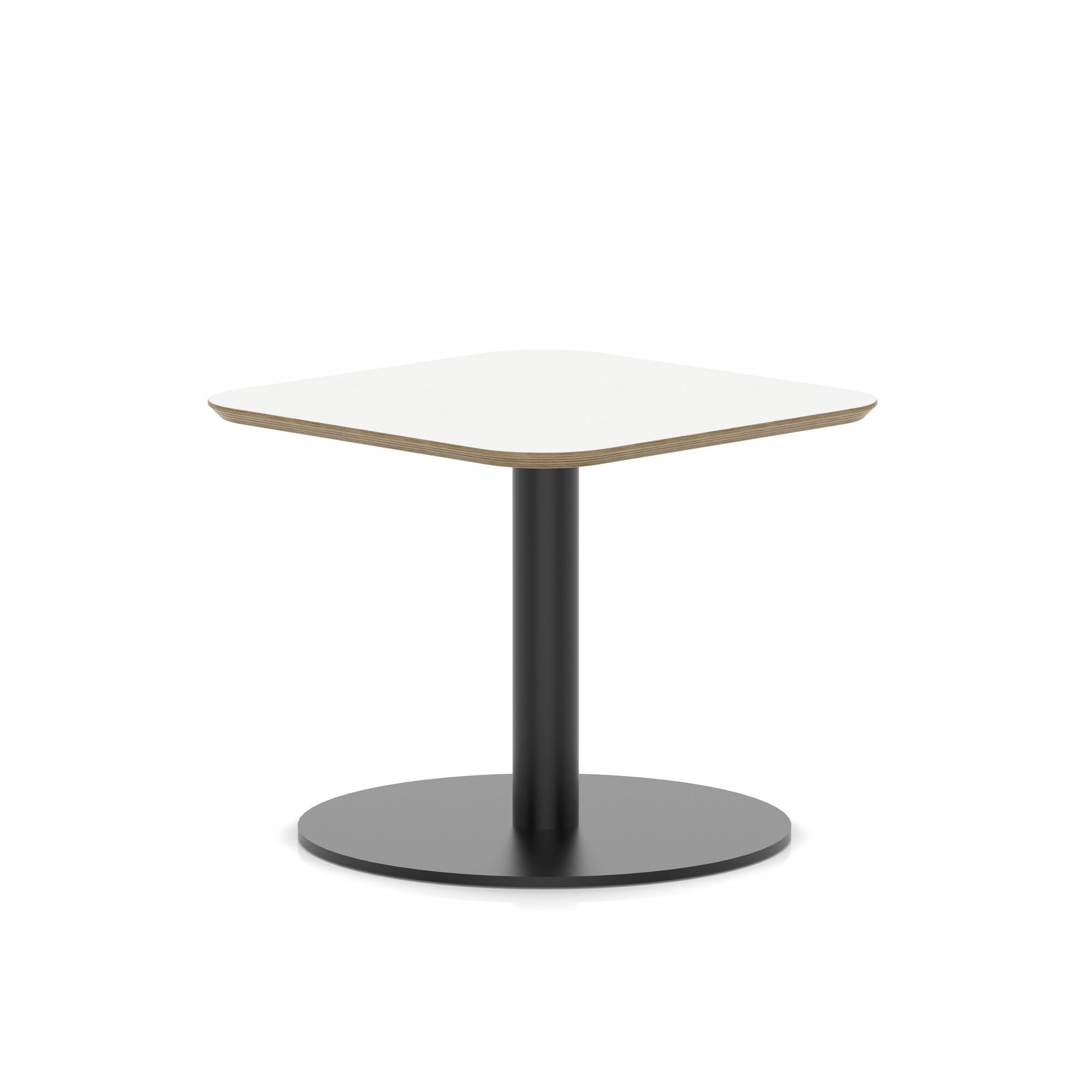 Brixworth Square Coffee Table With Disc Base