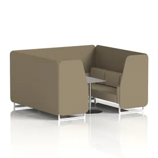 Brixworth Booth in Two Tone