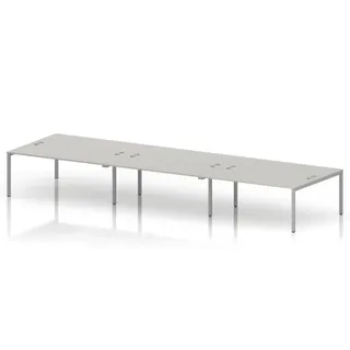 Impulse B2B Bench Desk - 6 Person