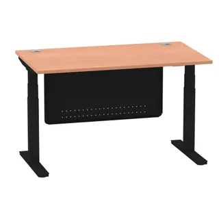 Air Height Adjustable Desk With Cable Ports