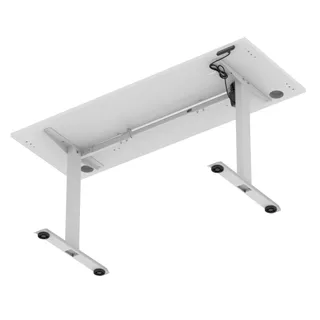 Air Lite Height Adjustable Slimline Desk With Cable Ports