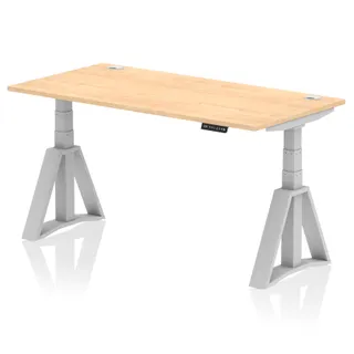 Air Height Adjustable Desk With Cable Ports