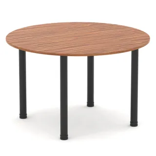 Impulse Round Table With Post Leg