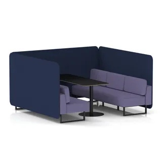 Brixworth Bench Booth in Two Tone