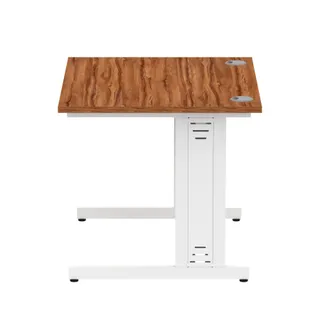 Impulse Straight Desk Cable Managed Leg