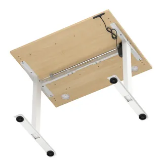 Air Lite Height Adjustable Desk With Cable Ports