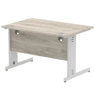 Impulse Straight Desk Cable Managed Leg