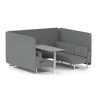 Brixworth Bench Booth in Single Tone