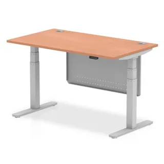 Air Height Adjustable Desk With Cable Ports