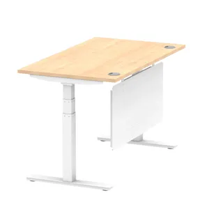 Air Height Adjustable Desk With Cable Ports