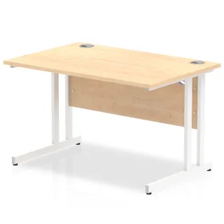 Impulse Straight Desk Cantilever Leg