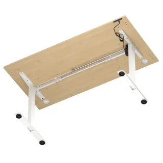 Air Lite Height Adjustable Desk With Cable Ports