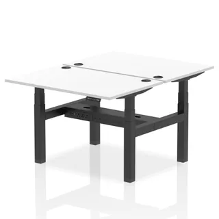 OE - Air Back-to-Back Height Adjustable Bench Desk - 2 Person