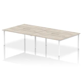 Evolve Plus B2B Bench Desk - 4 Person