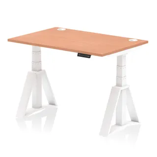 Air Height Adjustable Desk With Cable Ports