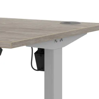 Air Lite Height Adjustable Desk With Cable Ports