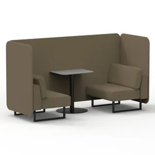 Brixworth Bench Booth in Single Tone