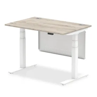 EE - Air Height Adjustable Desk With Cable Ports