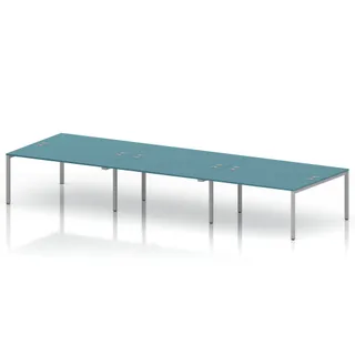 Impulse B2B Bench Desk - 6 Person