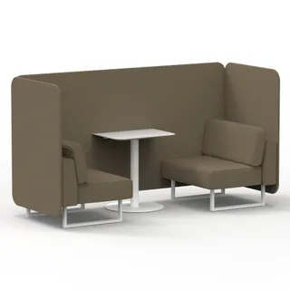 Brixworth Bench Booth in Single Tone