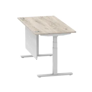 Air Height Adjustable Desk With Cable Ports