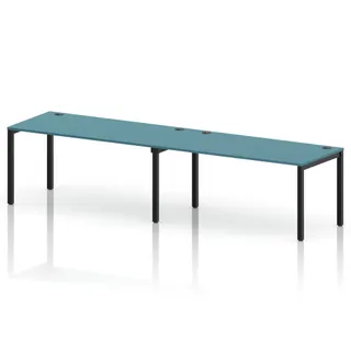 Impulse Single Row Bench Desk - 2 Person