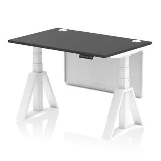 Air Height Adjustable Desk With Cable Ports