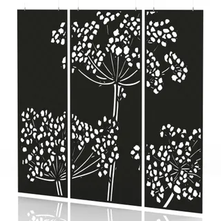 Sch! Acoustic Wall and Hanging Screens (3 Panels)