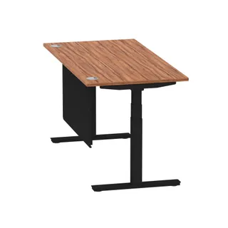 Air Height Adjustable Desk With Cable Ports