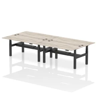 1800 / Grey Oak / Black Frame