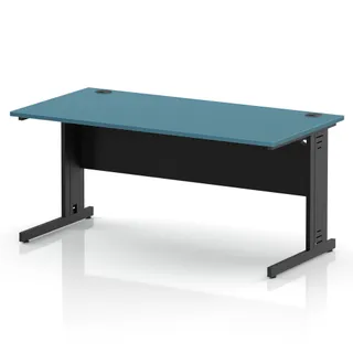 Impulse Straight Desk Cable Managed Leg