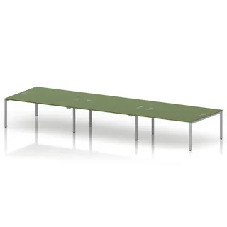 Impulse B2B Bench Desk - 6 Person