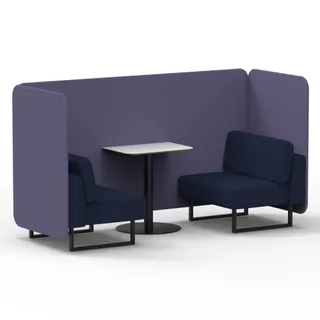 Brixworth Bench Booth in Two Tone
