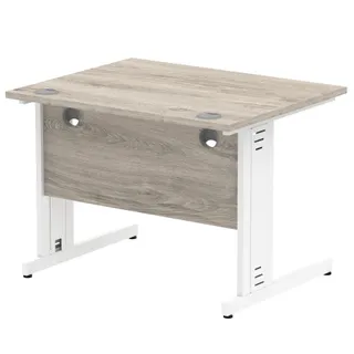 Impulse Straight Desk Cable Managed Leg