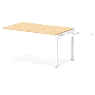 Evolve Plus Single Row Bench Desk Extension Kit