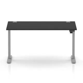Air Lite Height Adjustable Desk With Cable Ports