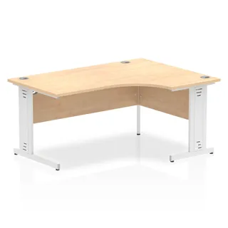Impulse Crescent Desk Cable Managed Leg
