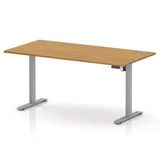 Air Lite Height Adjustable Desk With Cable Ports