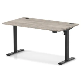 EE - Air Lite Height Adjustable Desk With Cable Ports