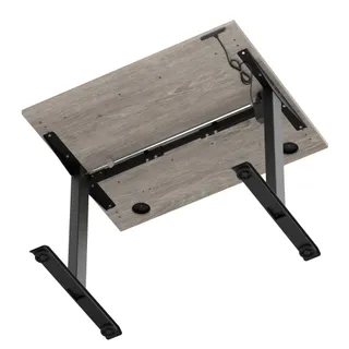 Air Lite Height Adjustable Desk With Cable Ports