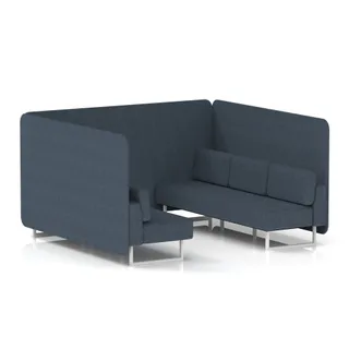 Brixworth Bench Booth in Single Tone