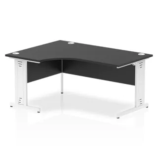 Impulse Crescent Desk Cable Managed Leg