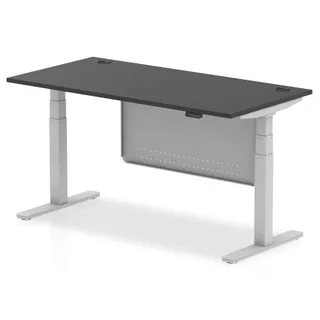 Air Height Adjustable Desk With Cable Ports