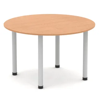 Impulse Round Table With Post Leg