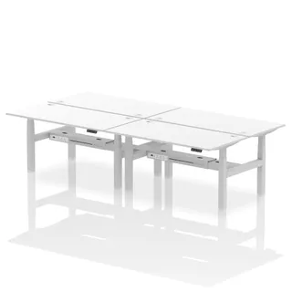 1600 / White / Silver Frame