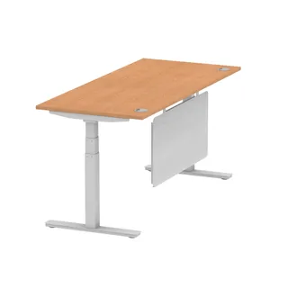 Air Height Adjustable Desk With Cable Ports