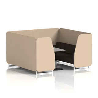 Brixworth Booth in Two Tone