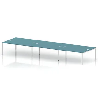 Impulse B2B Bench Desk - 6 Person