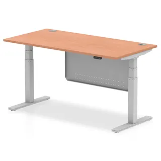 Air Height Adjustable Desk With Cable Ports